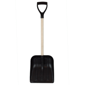 Лопата автомобільна пластикова(ковш 310 х 270 мм, довжина 89 см)чорна